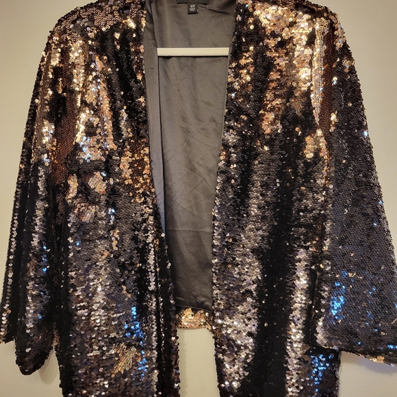 Two Tone Sequin Jacket - Picture 1 of 1